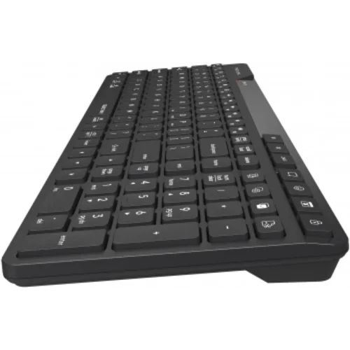 Клавиатура A4Tech Fstyler FBK27C AS черный USB беспроводная BT/Radio slim Multimedia (FBK27C AS)